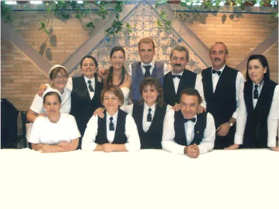The Restaurante El Cortijo team